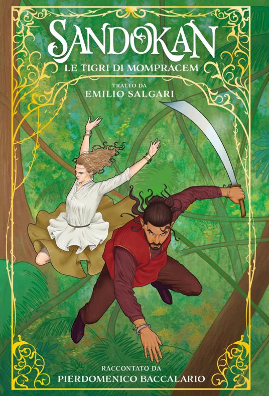 Sandokan. Le tigri di Mompracem - Emilio Salgari - copertina