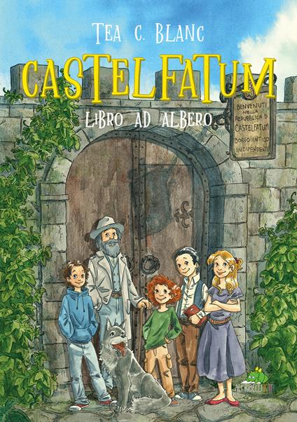 Castelfatum: libro ad albero - Tea C. Blanc - copertina