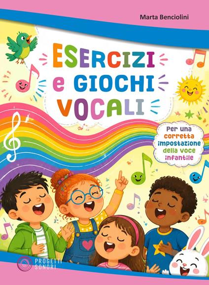 Esercizi e giochi vocali - Marta Benciolini - copertina