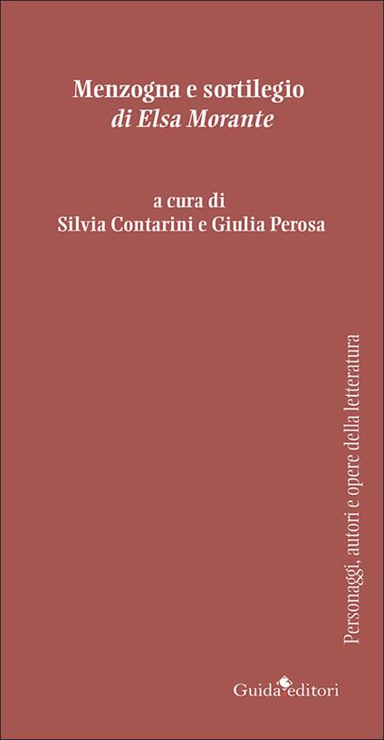 «Menzogna e sortilegio» di Elsa Morante - copertina