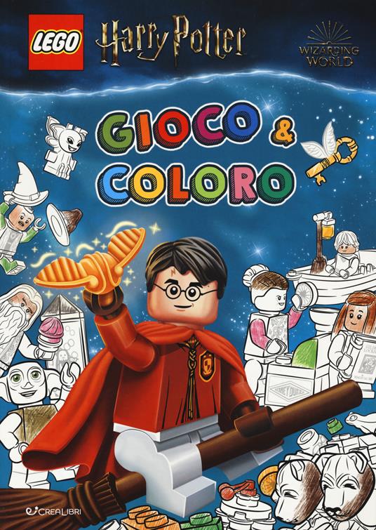 Gioco & coloro. Lego Harry Potter. Ediz. illustrata - copertina