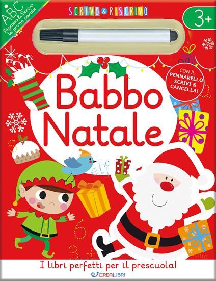 Babbo Natale. Scrivo & riscrivo. Ediz. illustrata - Elizabeth Golding - copertina
