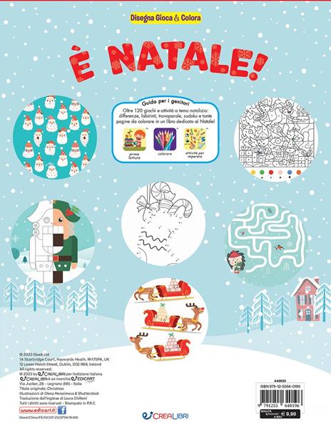È Natale! Disegna gioca & colora. Ediz. illustrata - 3