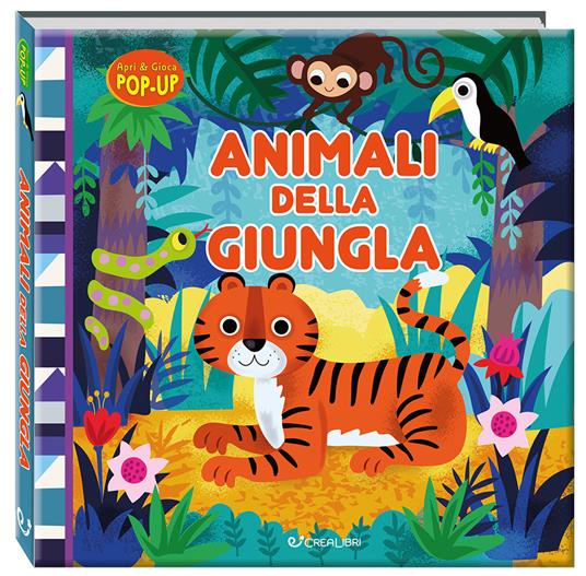 Animali della giungla. Apri & gioca pop-up. Ediz. illustrata - Tony Stempt - copertina