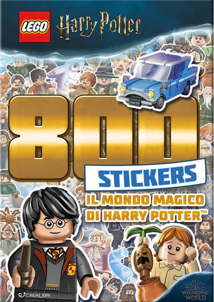 Il magico mondo di Harry Potter. 800 stickers. Lego Harry Potter. Ediz. illustrata - copertina