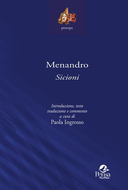 Menandro. Sicioni - copertina