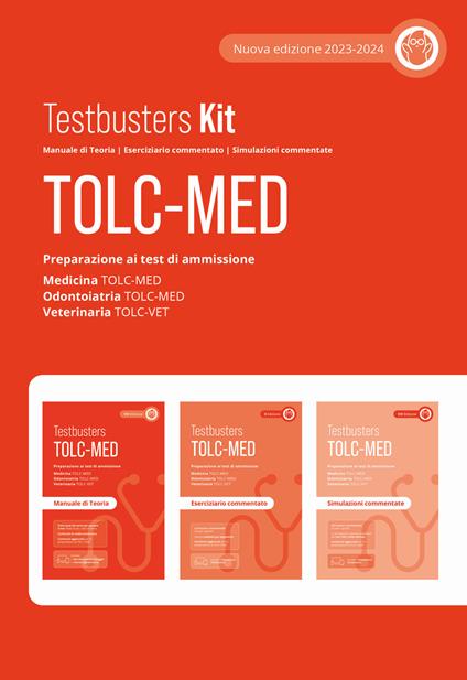 TOLC-MED. Test Medicina 2024/2025. Kit. Con espansione online - copertina