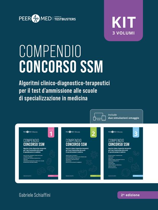 Peer4Med. Kit Compendi Concorso SSM - Gabriele Schiaffini - copertina
