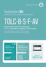 Testbusters Kit TOLC B-S-F-AV. Nuova ediz. Con Simulatore Testbusters