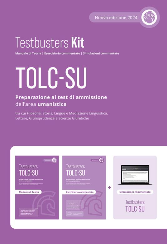 Testbusters Kit TOLC-SU. Nuova ediz. - copertina
