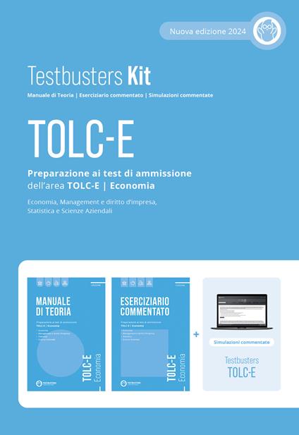 Testbusters Kit TOLC-E. Nuova ediz. Con Simulatore Testbusters - copertina