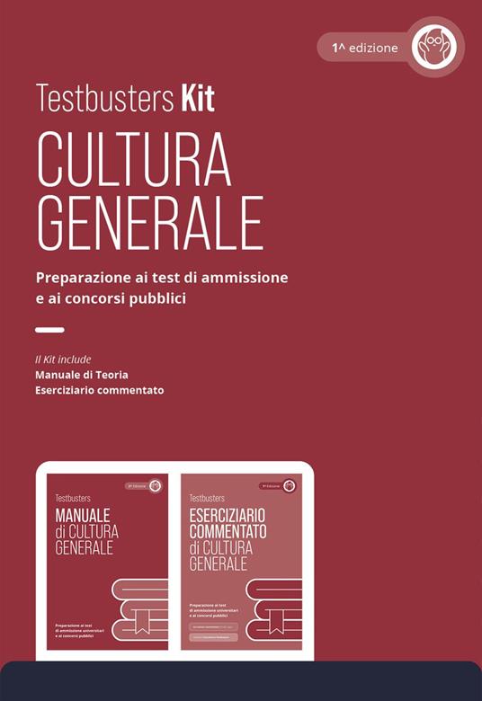 Testbusters Kit Cultura Generale. Con simulatore online - copertina