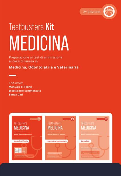 Testbusters Test di Medicina 2025 - Kit. Con Simulatore Testbusters - copertina