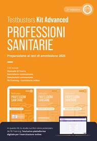 Testbusters Professioni Sanitarie 2025 - Kit Advanced. Con Simulatore Testbusters