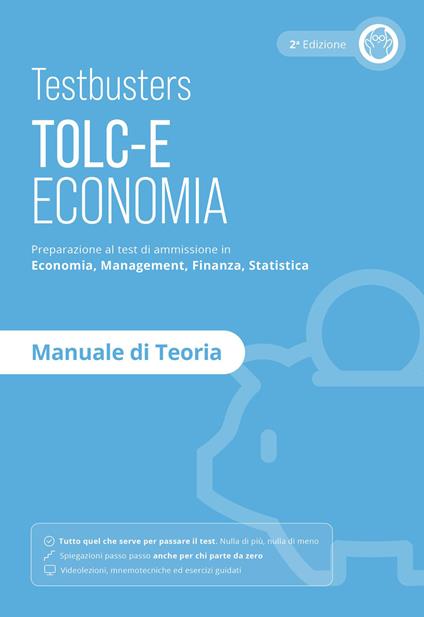 Testbusters TOLC-E - Manuale di Teoria - Testbusters - copertina