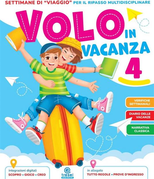 Volo in vacanza. Vol. 4 - copertina