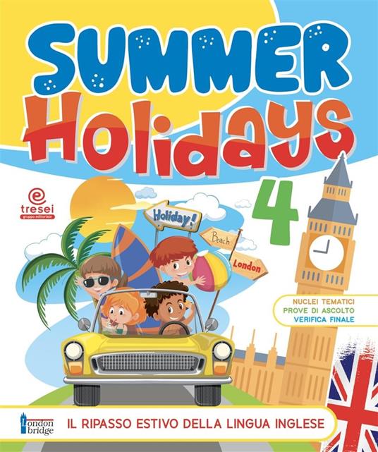 Summer holidays. Vol. 4 - copertina