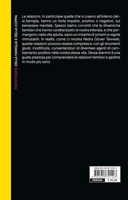 Senza drammi. Una guida per gestire relazioni familiari malsane - Nedra Glover Tawwab - copertina