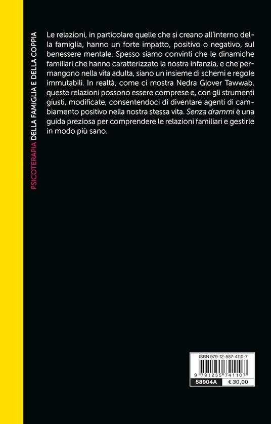 Senza drammi. Una guida per gestire relazioni familiari malsane - Nedra Glover Tawwab - copertina