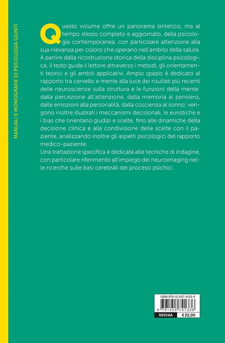Principi di psicologia nelle professioni medico-sanitarie - Maria Pia Viggiano,Fabio Giovannelli,Fiorenza Giganti - 2