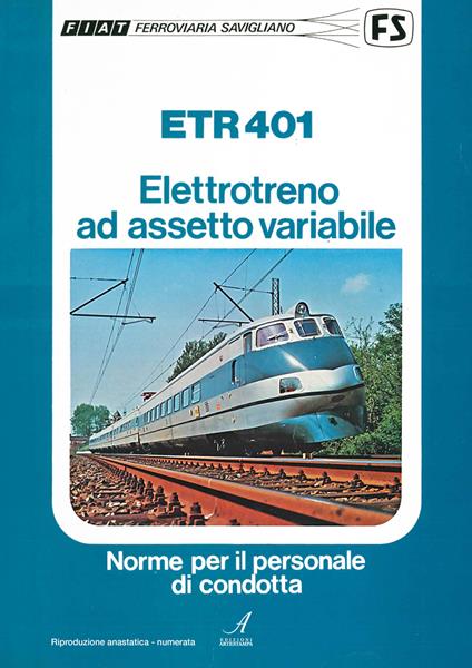 ETR401 Elettrotreno ad assetto variabile - Maurizio Panconesi - copertina