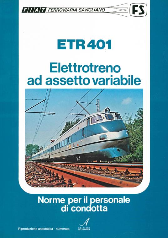 ETR401 Elettrotreno ad assetto variabile - Maurizio Panconesi - copertina