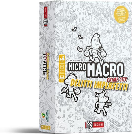 MS Edizioni - Micromacro: Crime City - Delitti Imperfetti - Edizione Italiana