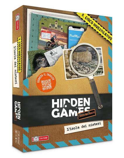 Hidden Games. L'isola dei misteri. Gioco da tavolo