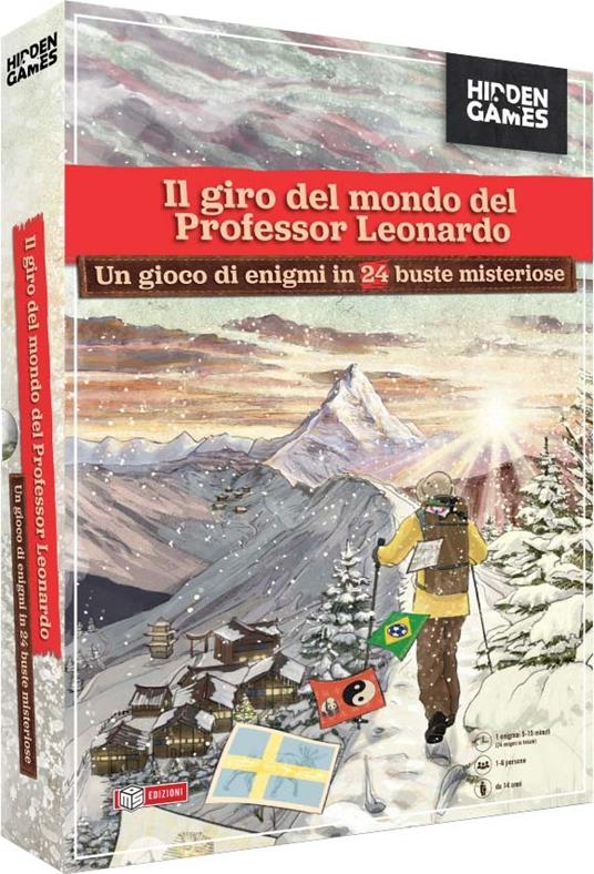 Hidden Games. Il giro del mondo del professor Leonardo. Gioco da tavolo