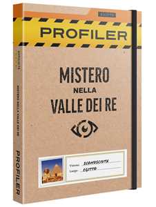 Giocattolo Profiler - mistero nella valle dei Re. Gioco da tavolo MS Edizioni