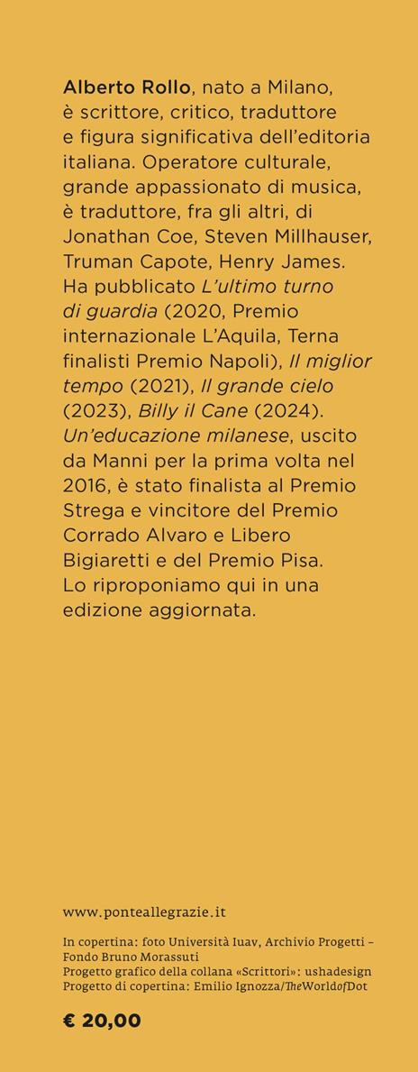 Un'educazione milanese - Alberto Rollo - 4