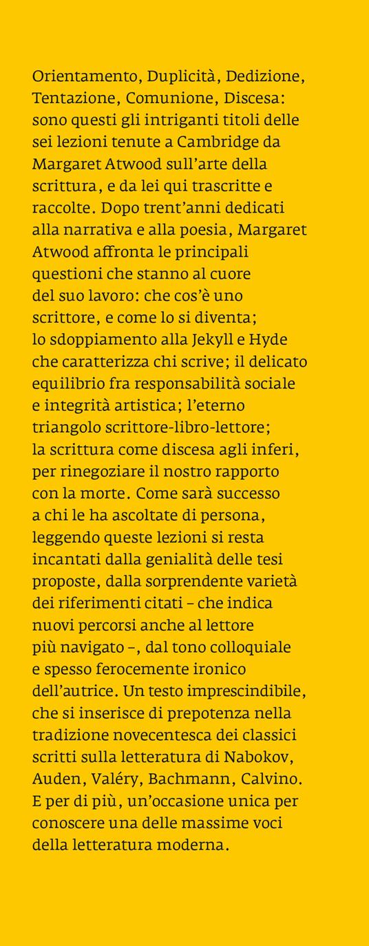 Negoziando con le ombre. Sullo scrivere e sulla scrittura - Margaret Atwood - 2