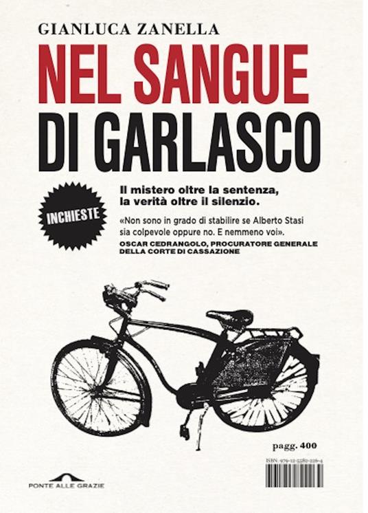 Nel sangue di Garlasco - Gianluca Zanella - copertina