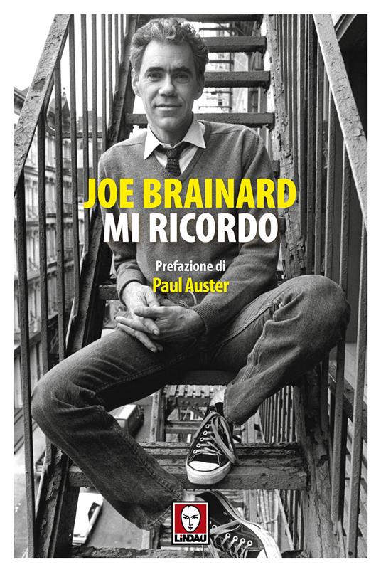 Mi ricordo - Joe Brainard - copertina