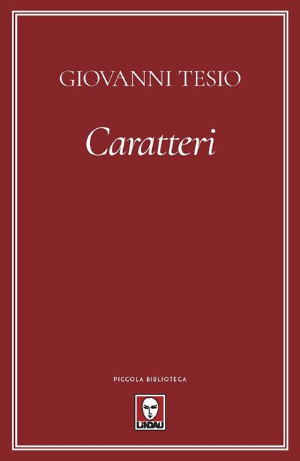 Caratteri - Giovanni Tesio - copertina
