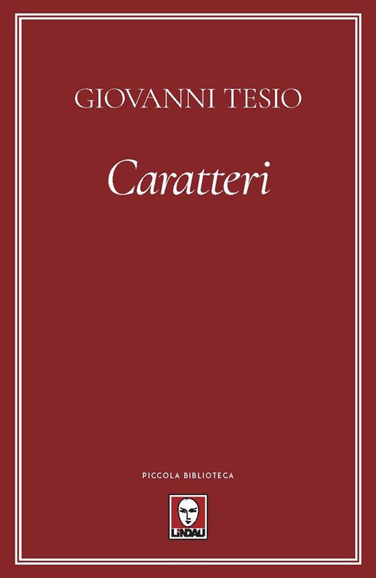 Caratteri - Giovanni Tesio - copertina