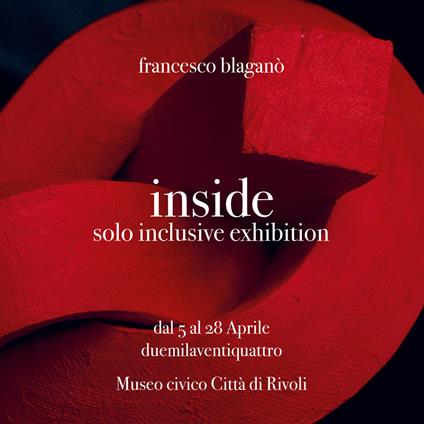 Inside. Solo inclusive exhibition. Ediz. illustrata - Francesco Blaganò - copertina