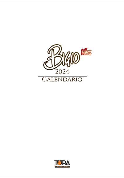 Bigio NSFW calendar 2024. Pin Up collection - Luigi - copertina