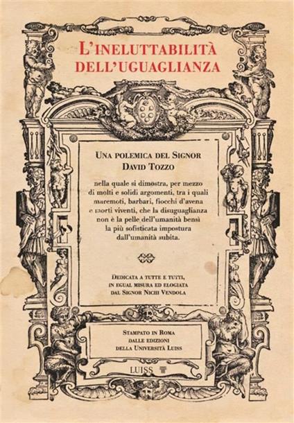 L' ineluttabilità dell'uguaglianza - David Tozzo - ebook