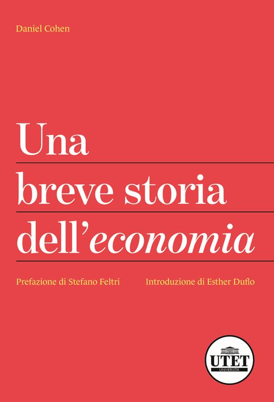 Una breve storia dell'economia - Daniel Cohen - copertina