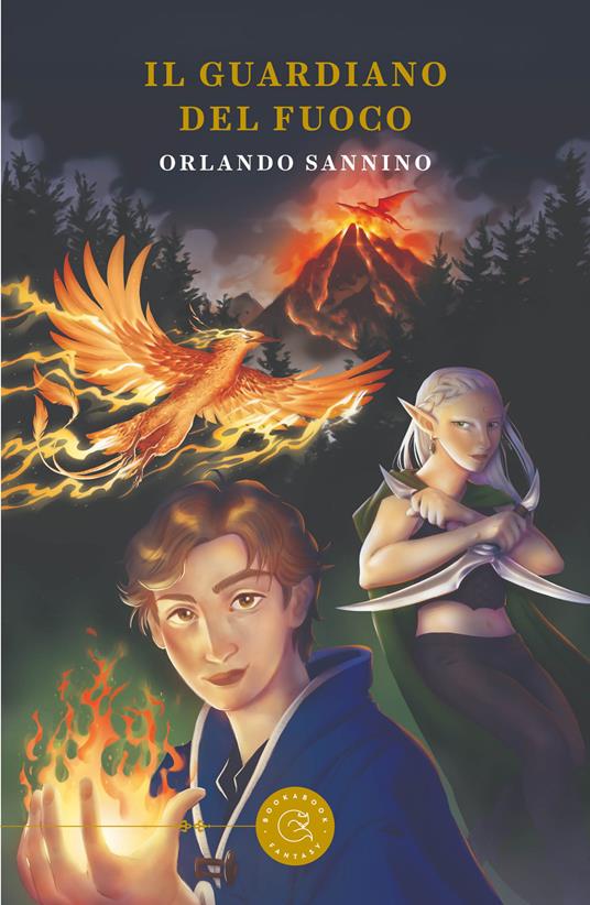 Il guardiano del fuoco - Orlando Sannino - copertina