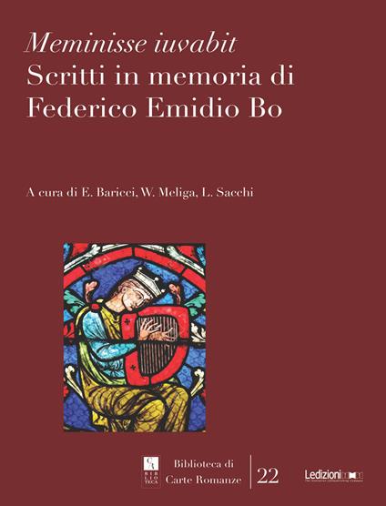 Meminisse iuvabit. Scritti in memoria di Federico Emidio Bo - copertina
