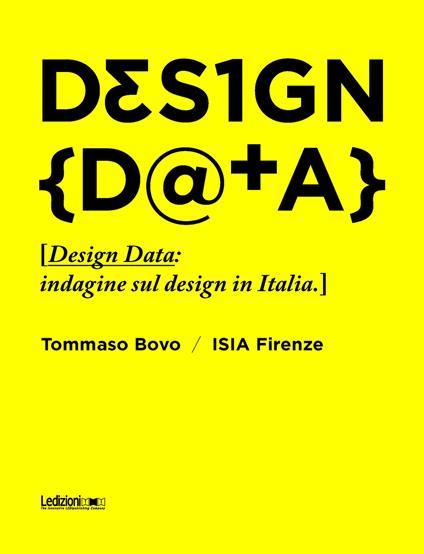 Design data: indagine sul design in Italia - Tommaso Bovo - copertina