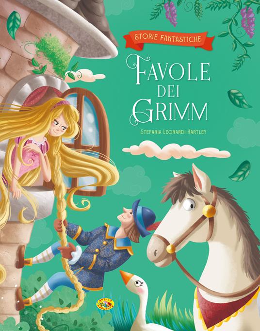 Favole dei Grimm - Stefania Leonardi Hartley - copertina