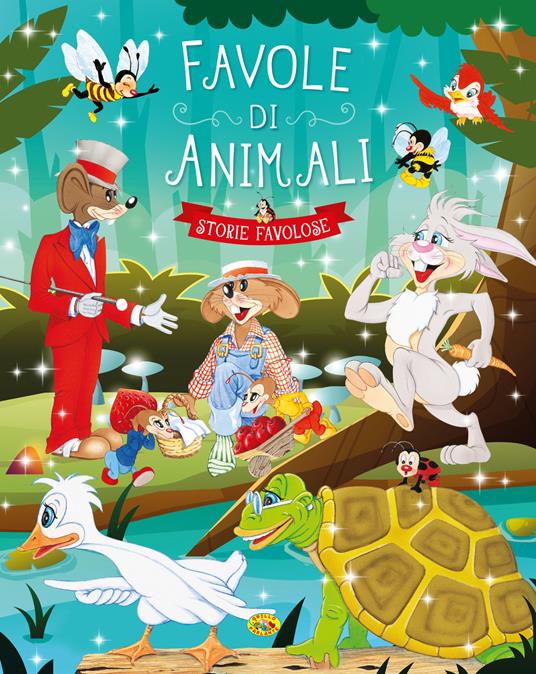 Favole di animali. Ediz. a colori - copertina