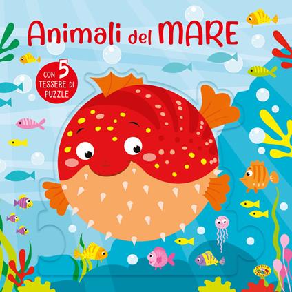 Animali del mare. Ediz. a colori - copertina