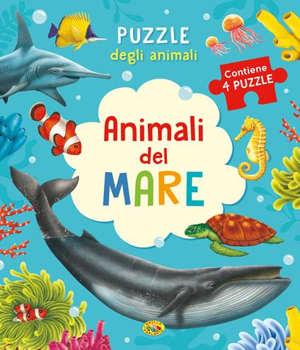 Animali del mare. Ediz. a colori - copertina