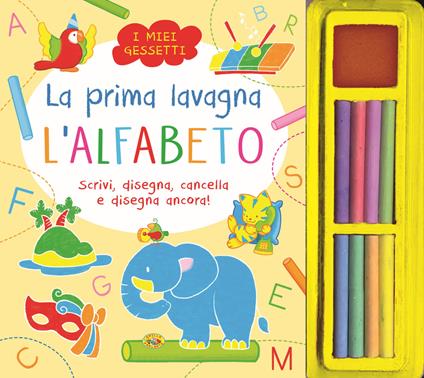 L'alfabeto. La prima lavagna. Ediz. a colori - copertina