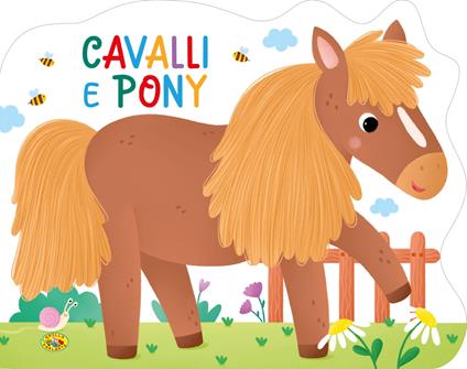 Cavalli e pony. Ediz. a colori - copertina