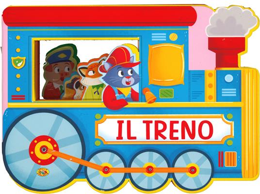 Il treno. Fantastici sagomati. Ediz. a colori - copertina